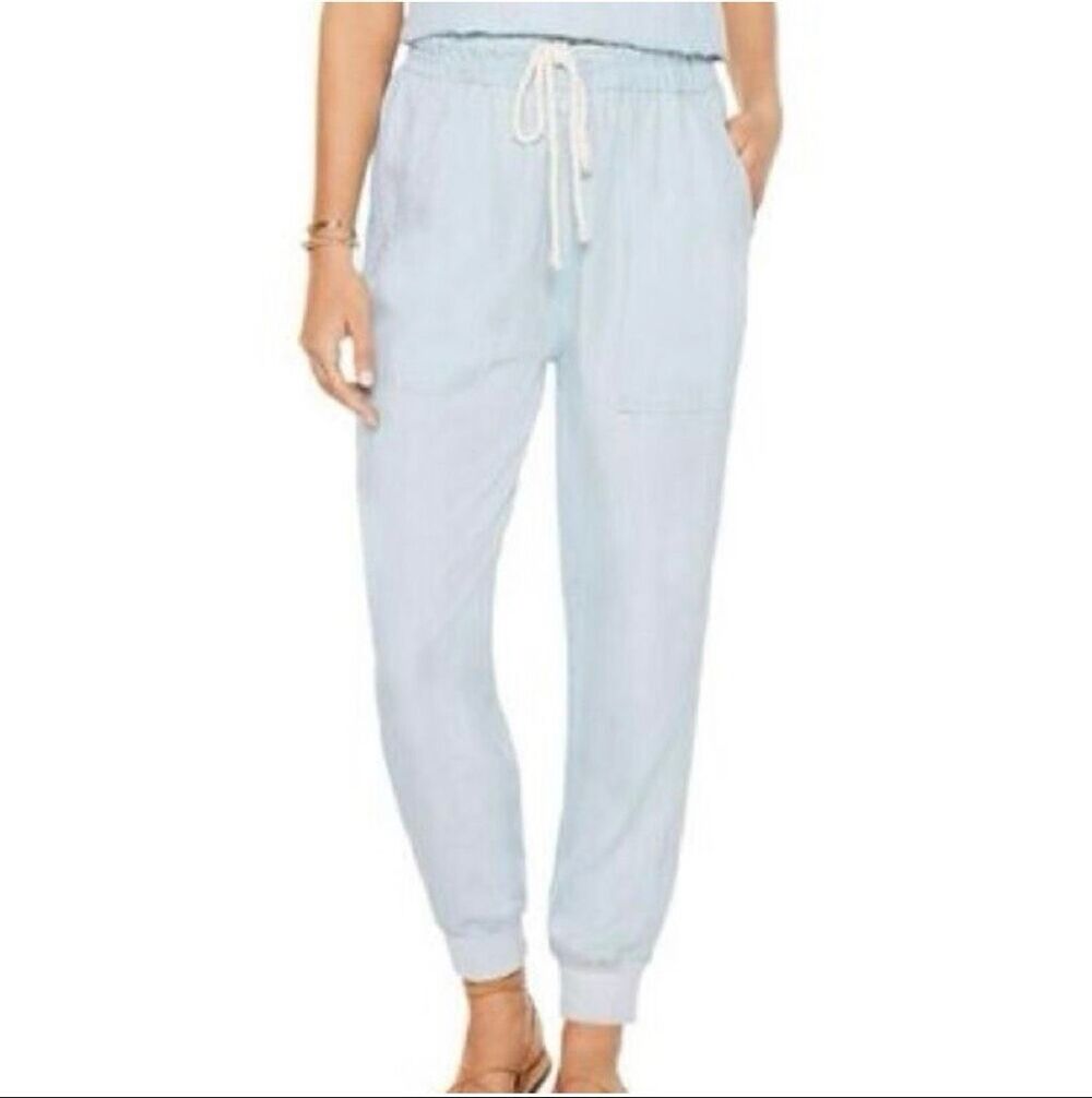 Ramy Brook Ray Chambray Denim Pants